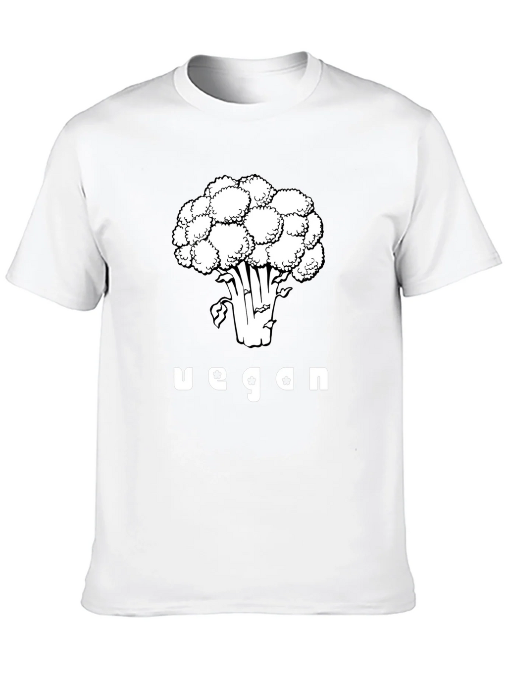 Vegan Broccoli Graphic T-Shirt product image 9