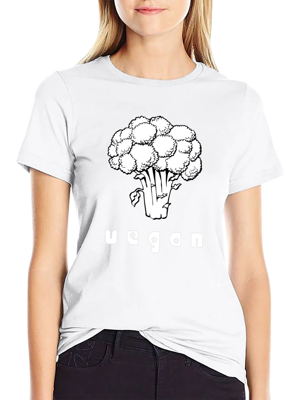 Vegan Broccoli Graphic T-Shirt product image 8