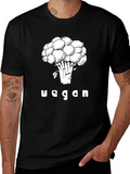 Vegan Broccoli Graphic T-Shirt product image 1
