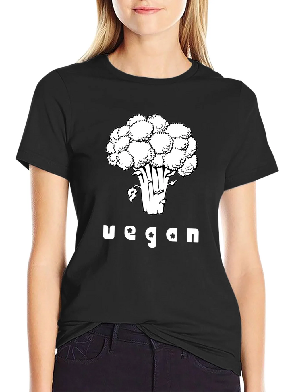 Vegan Broccoli Graphic T-Shirt product image 2