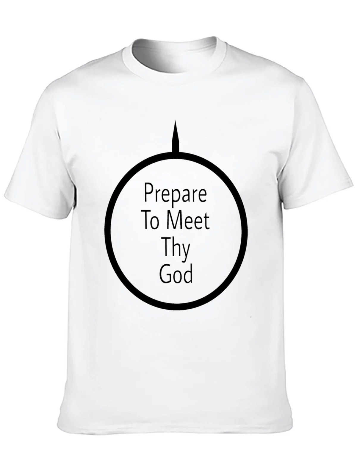 Prepare to Meet Thy God Black T-Shirt product image 9