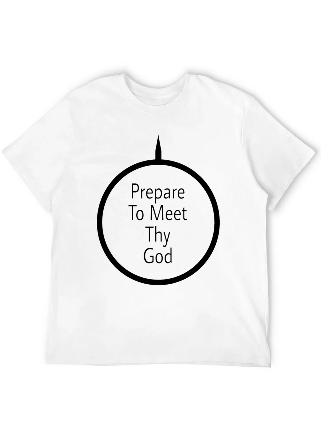 Prepare to Meet Thy God Black T-Shirt product image 11