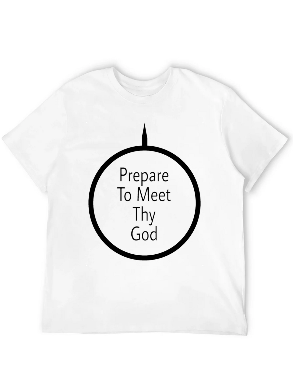 Prepare to Meet Thy God Black T-Shirt product image 11