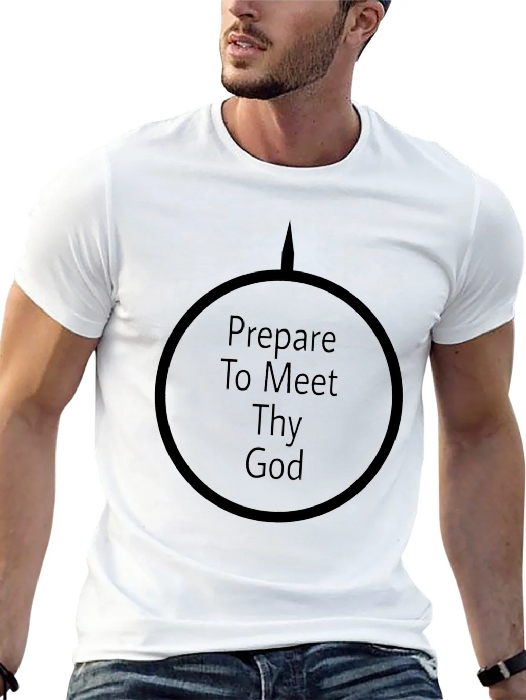 Prepare to Meet Thy God Black T-Shirt product image 12