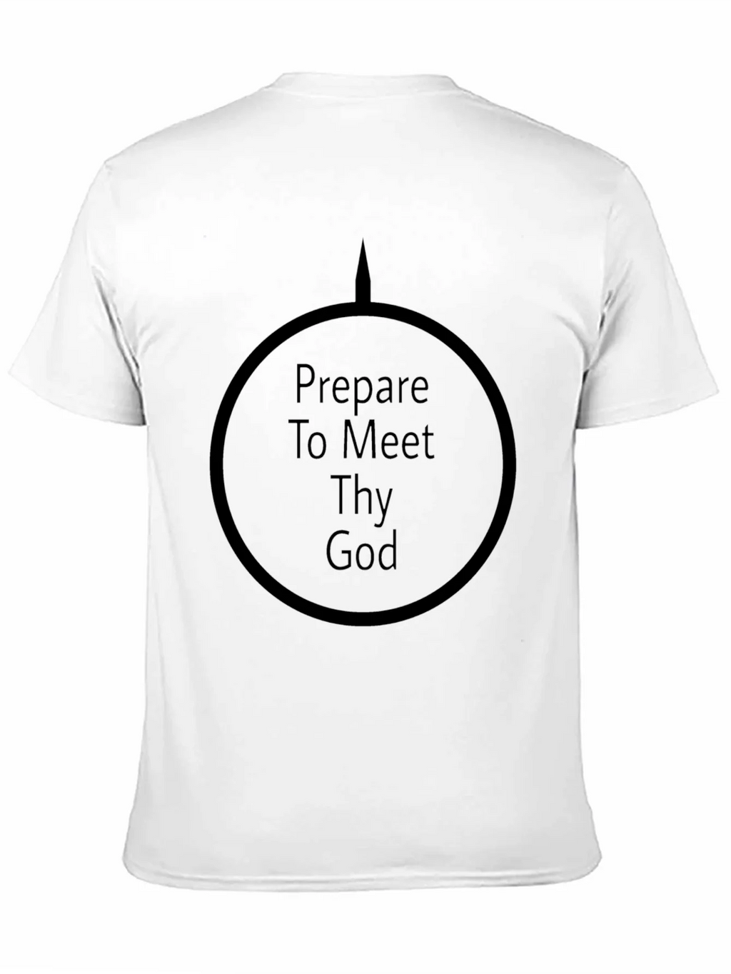 Prepare to Meet Thy God Black T-Shirt product image 10