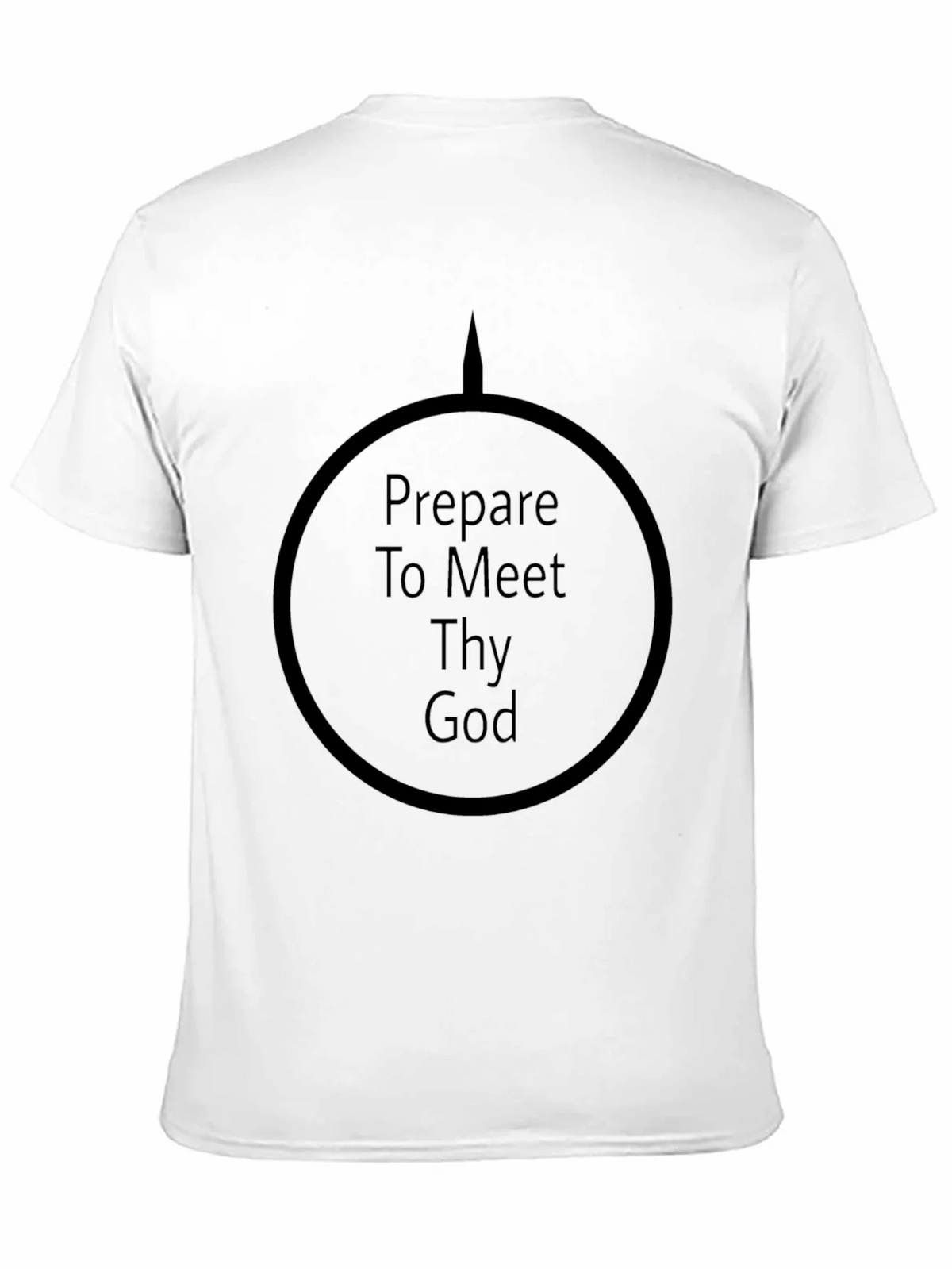 Prepare to Meet Thy God Black T-Shirt product image 10