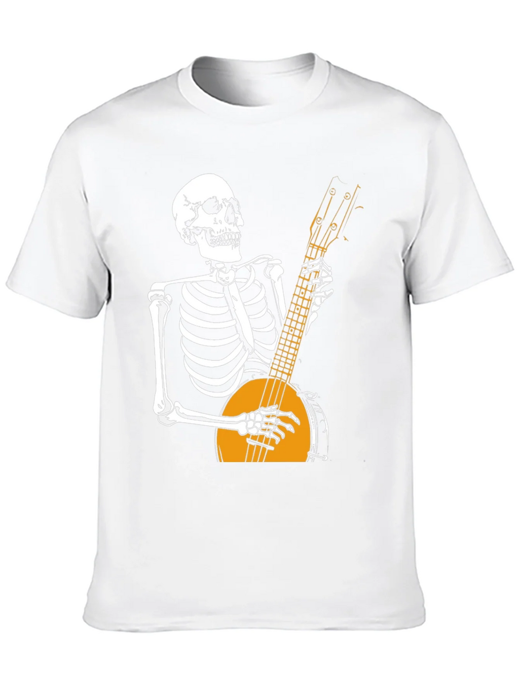 Skeleton Banjo Player Graphic T-Shirt product image 9