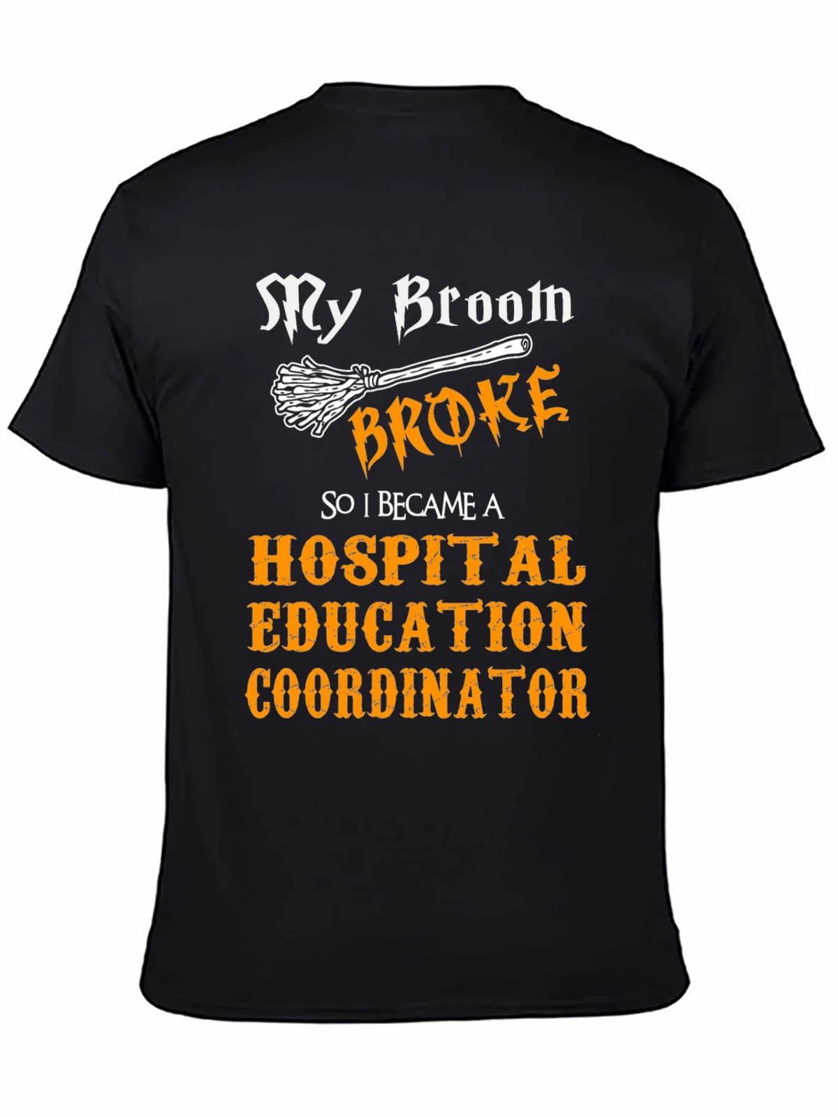 Funny Hospital Education Coordinator Halloween T-Shirt product image 4