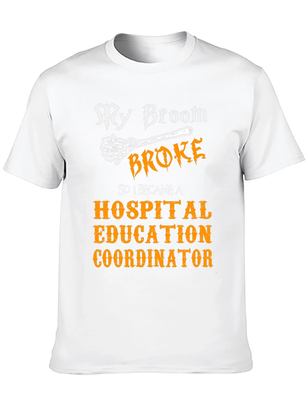 Funny Hospital Education Coordinator Halloween T-Shirt product image 9
