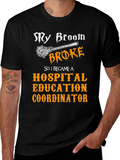 Funny Hospital Education Coordinator Halloween T-Shirt product image 1
