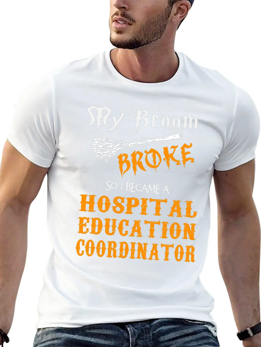 Funny Hospital Education Coordinator Halloween T-Shirt product image 12
