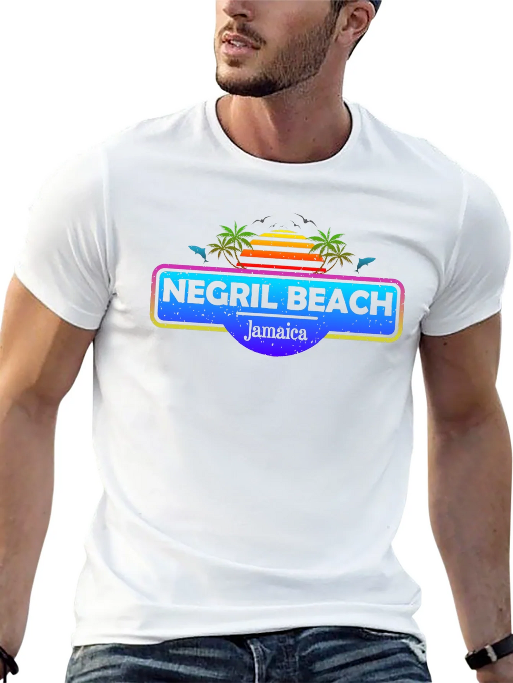 Negril Beach Jamaica T-Shirt product image 12