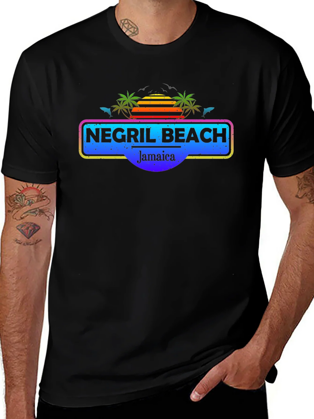 Negril Beach Jamaica T-Shirt product image 1