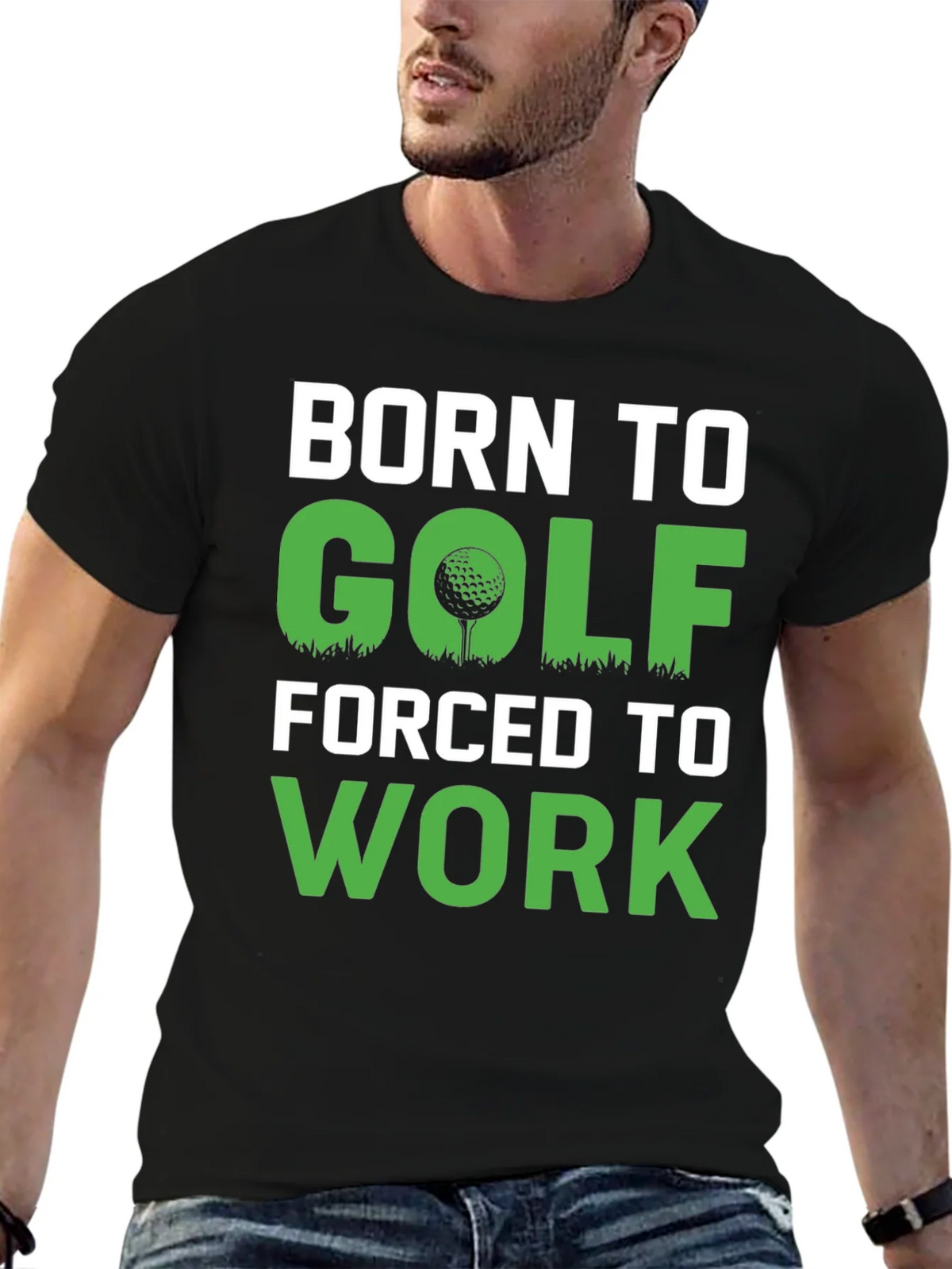 Born to Golf T-Shirt - Funny Golfer Tee product image 5
