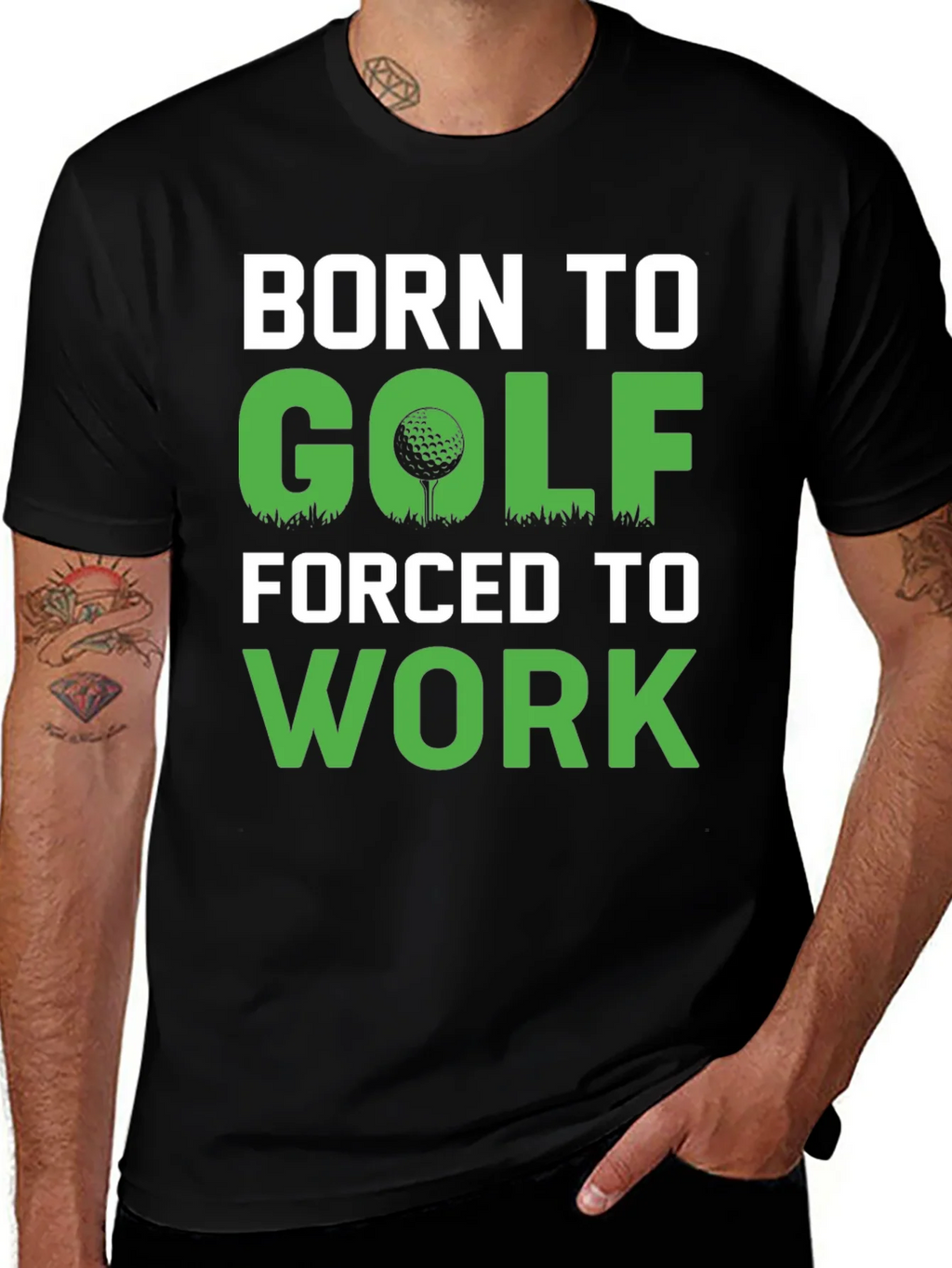Born to Golf T-Shirt - Funny Golfer Tee product image 1