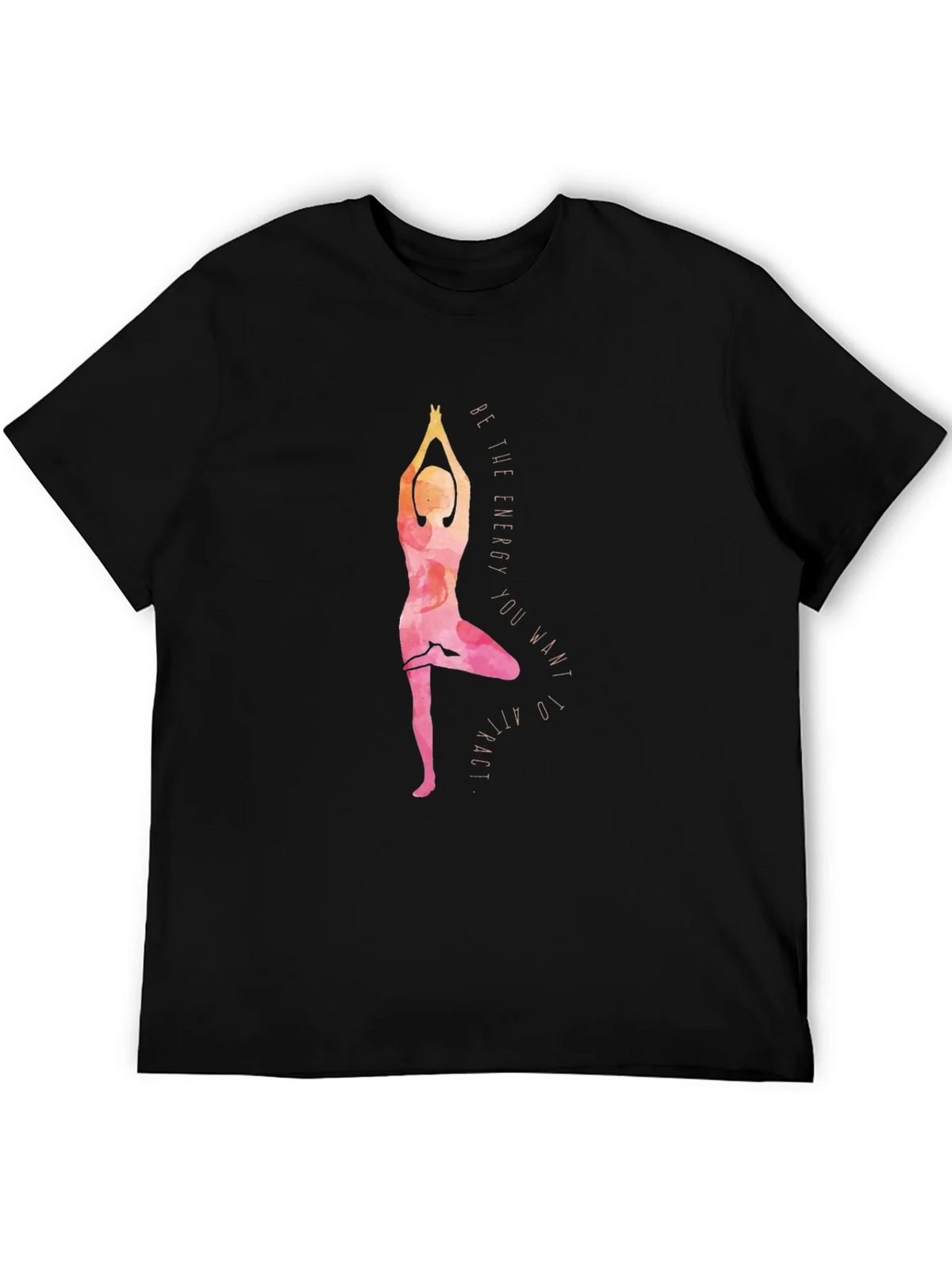 Yoga Energy Graphic Tee - Balance & Style product image 5