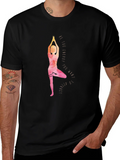 Yoga Energy Graphic Tee - Balance & Style product image 1