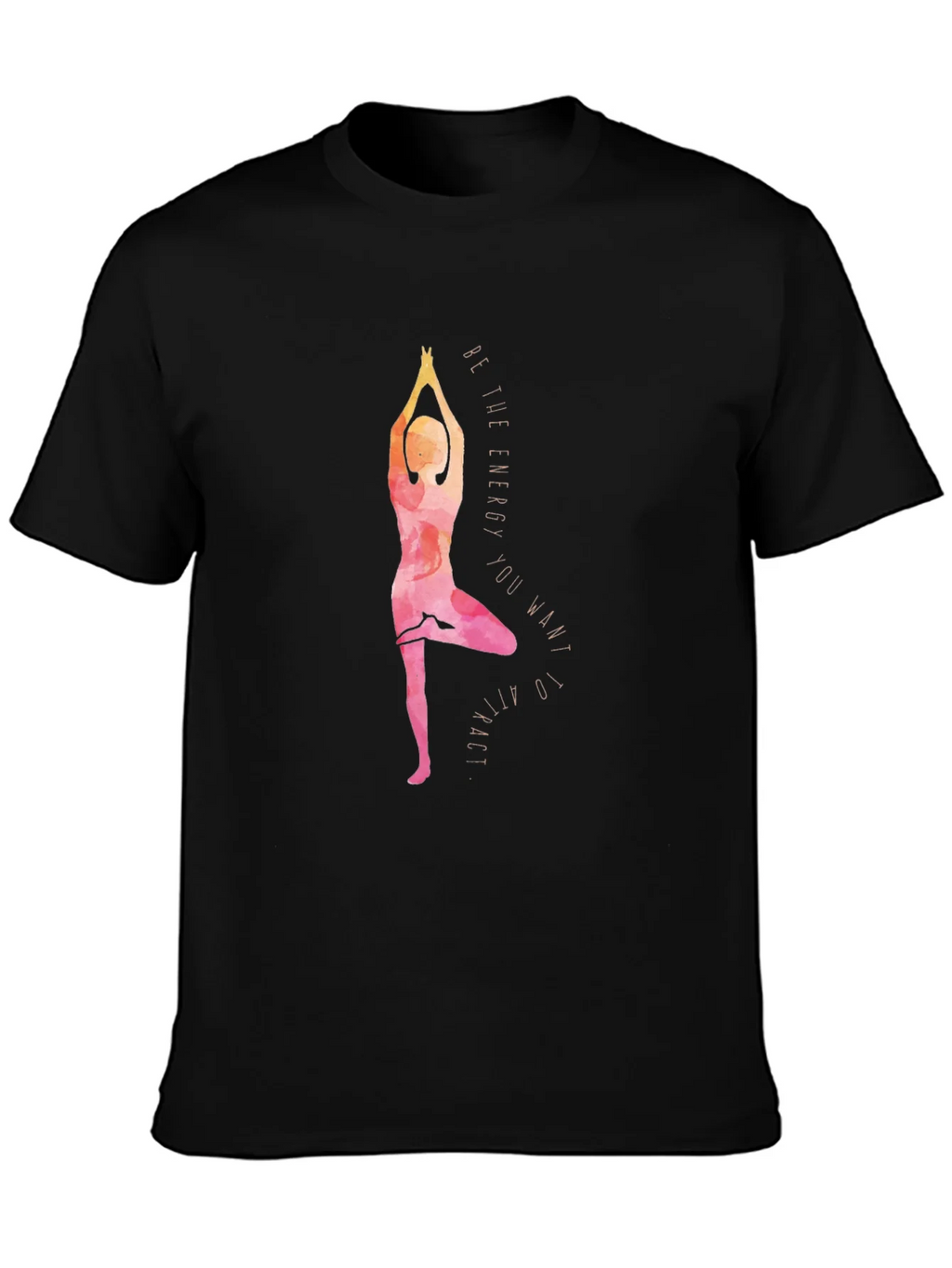 Yoga Energy Graphic Tee - Balance & Style product image 3