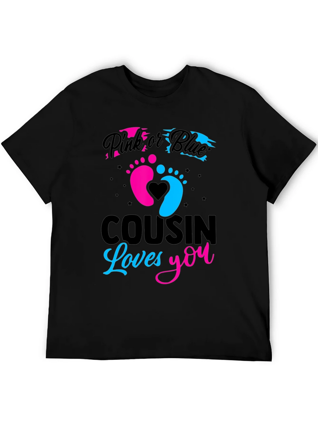 Pink or Blue Cousin Loves You T-Shirt product image 5