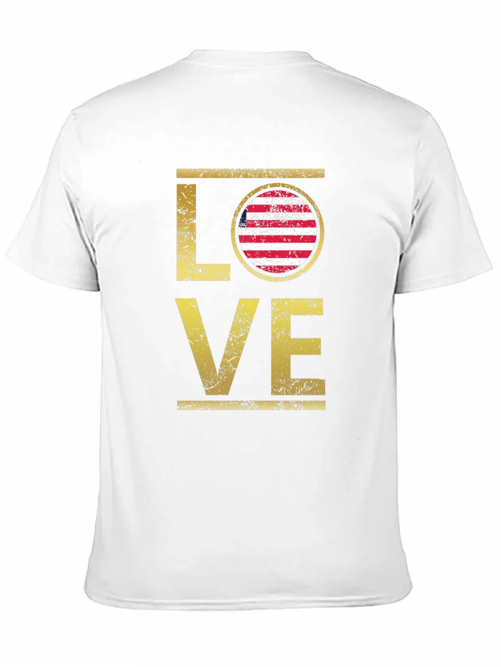 Love USA Flag Graphic T-Shirt - Patriotic Style product image 10
