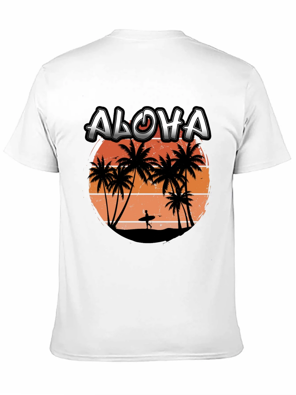 Aloha Sunset T-Shirt | Surfer Silhouette Tee product image 9