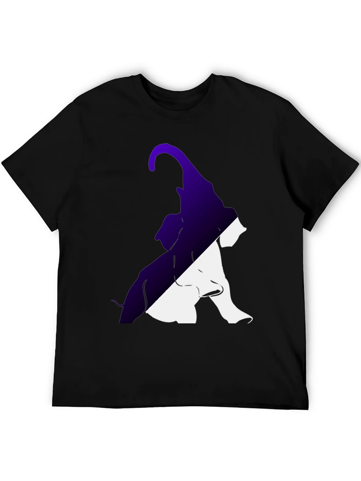 Two-Tone Elephant Graphic Tee - Stylish Casual Wear product image 3