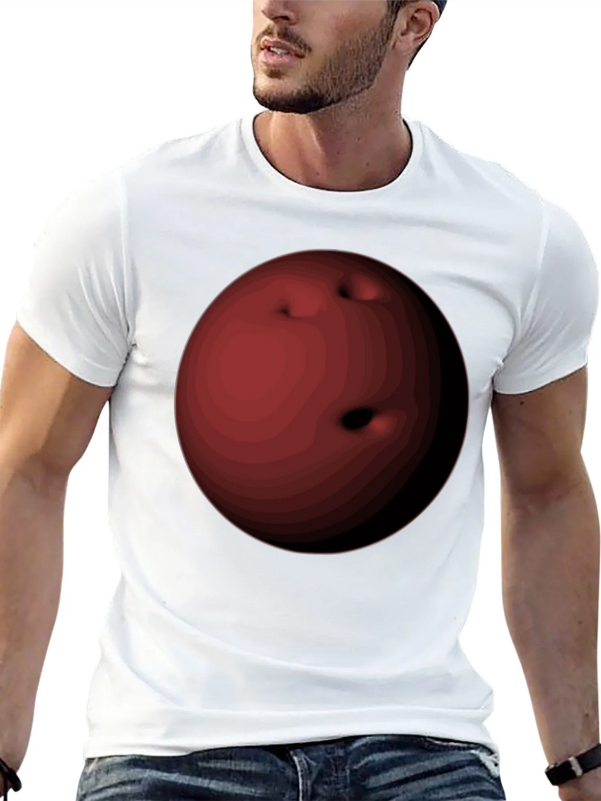 Bowling Ball Graphic T-Shirt - Cool & Unique product image 12