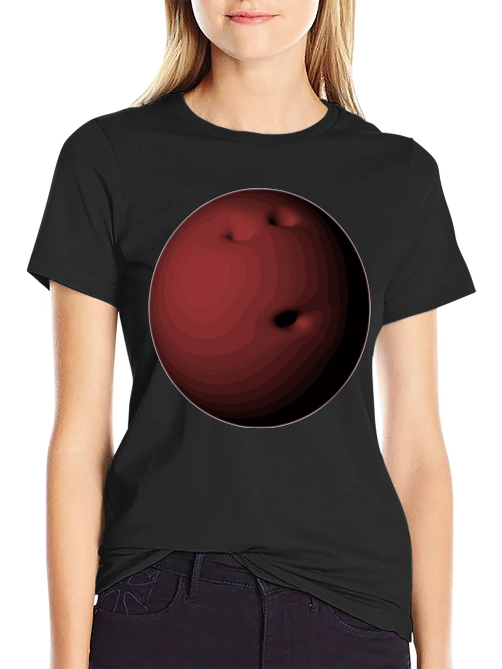 Bowling Ball Graphic T-Shirt - Cool & Unique product image 2