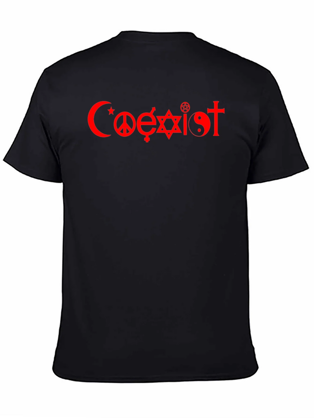 Coexist Graphic T-Shirt - Black product image 4