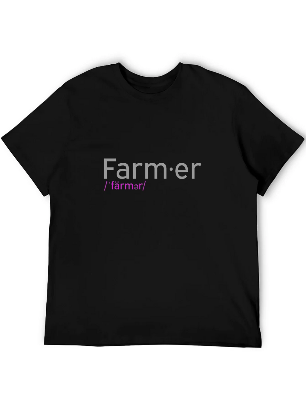 Farmer Definition Graphic Tee - Soft Cotton Crew Neck Shirt product image 5