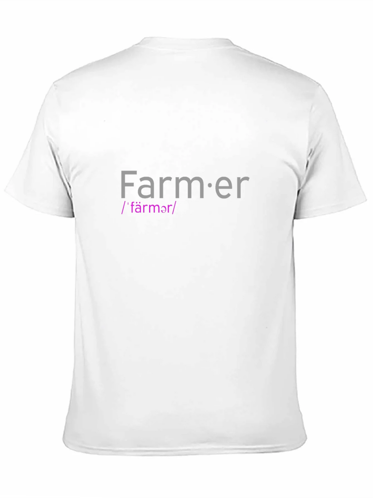Farmer Definition Graphic Tee - Soft Cotton Crew Neck Shirt product image 10