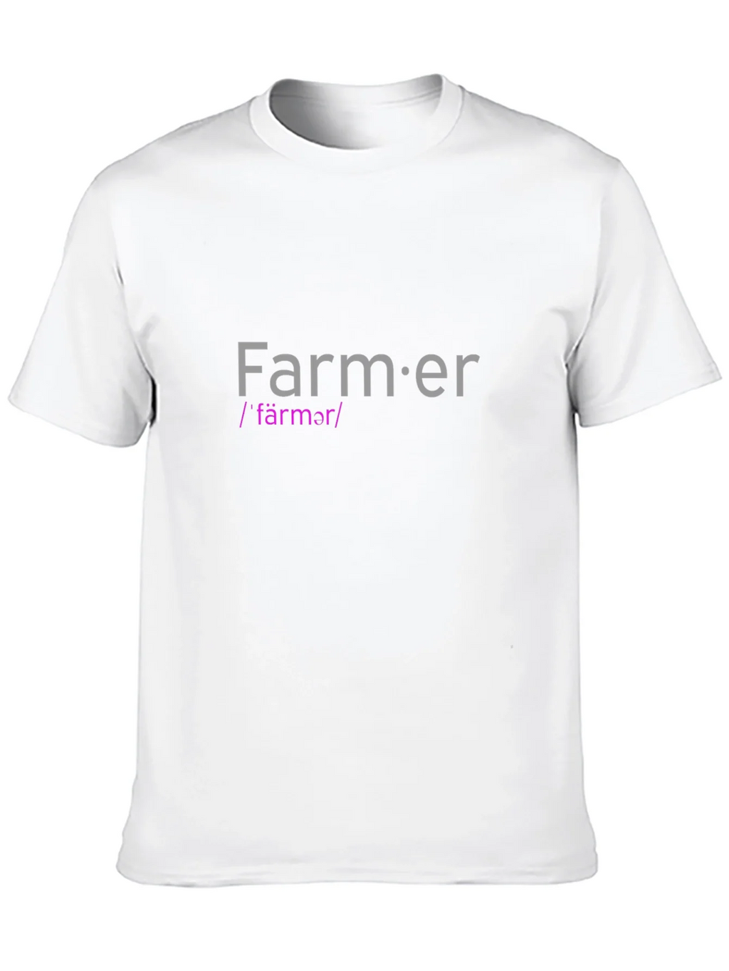 Farmer Definition Graphic Tee - Soft Cotton Crew Neck Shirt product image 9