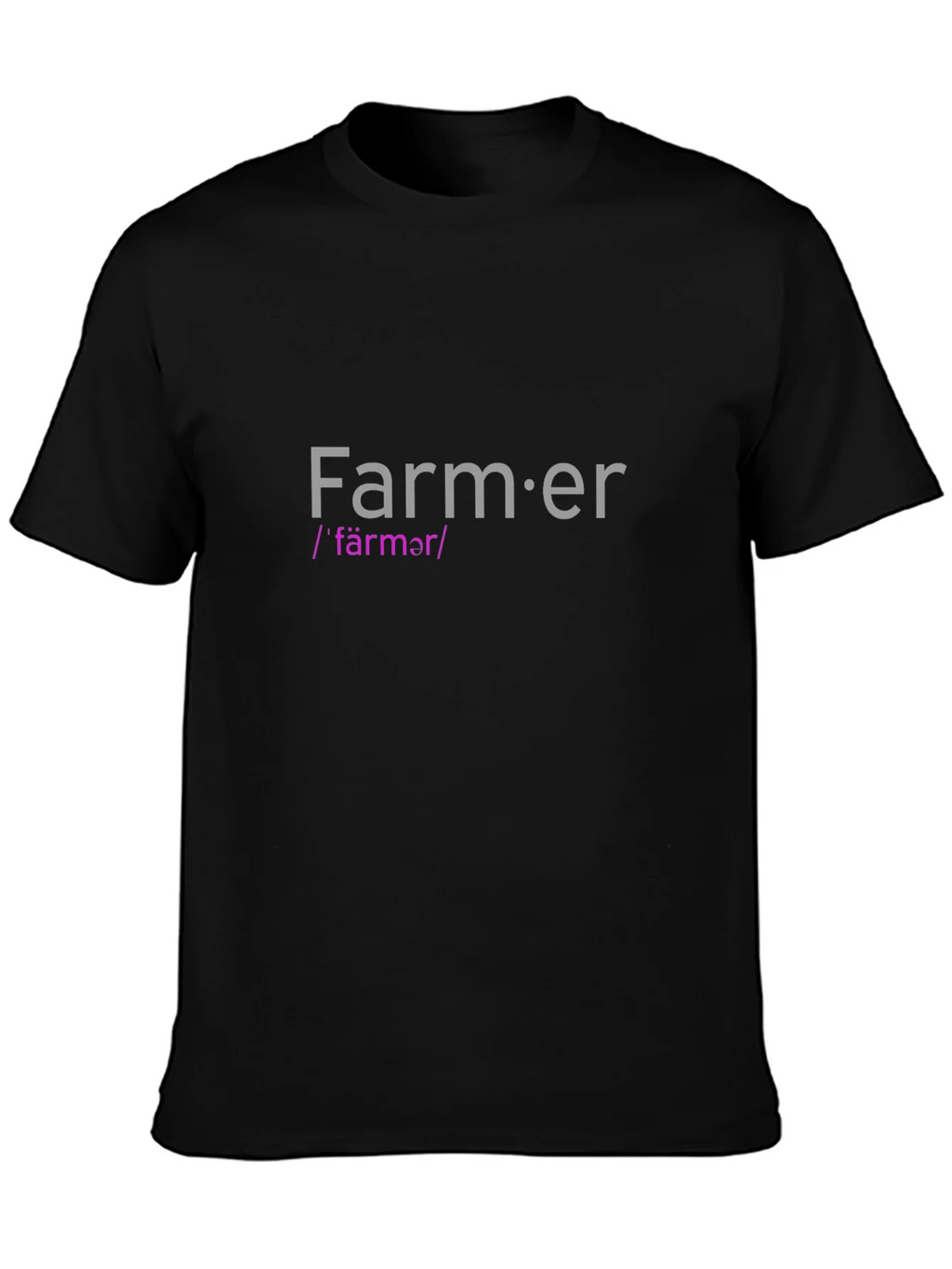 Farmer Definition Graphic Tee - Soft Cotton Crew Neck Shirt product image 3