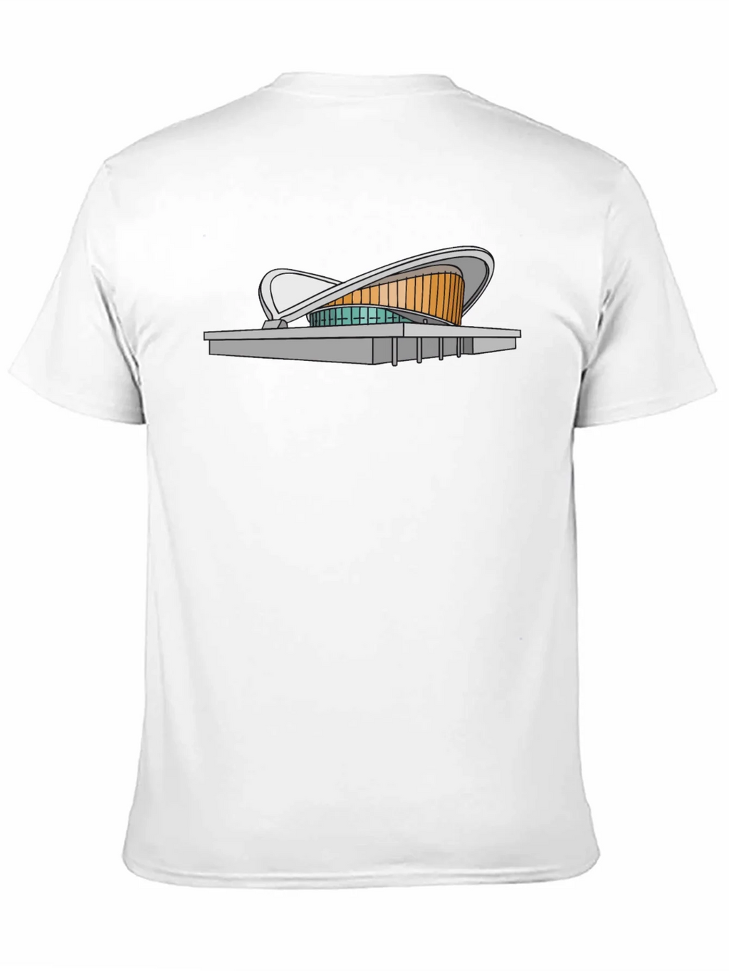 Modern Architecture Tee - Black Cotton Blend product image 10