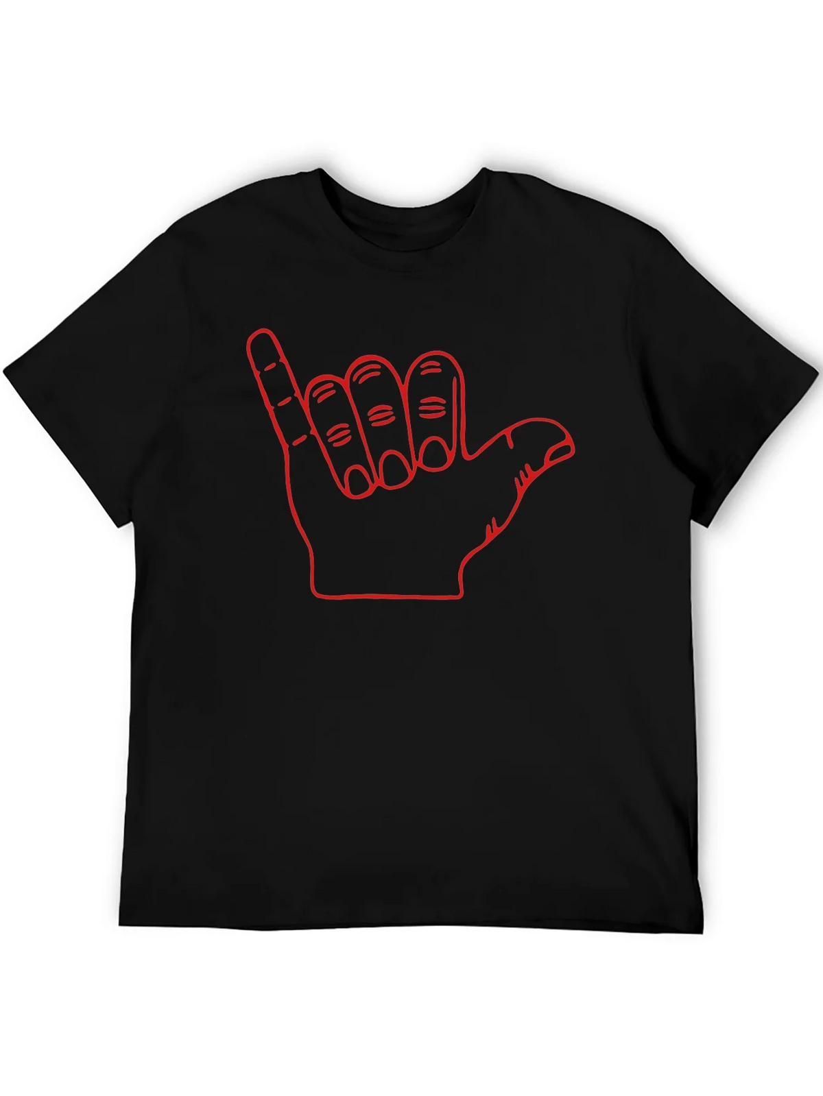 Hang Loose Shaka Sign Graphic Tee product image 5