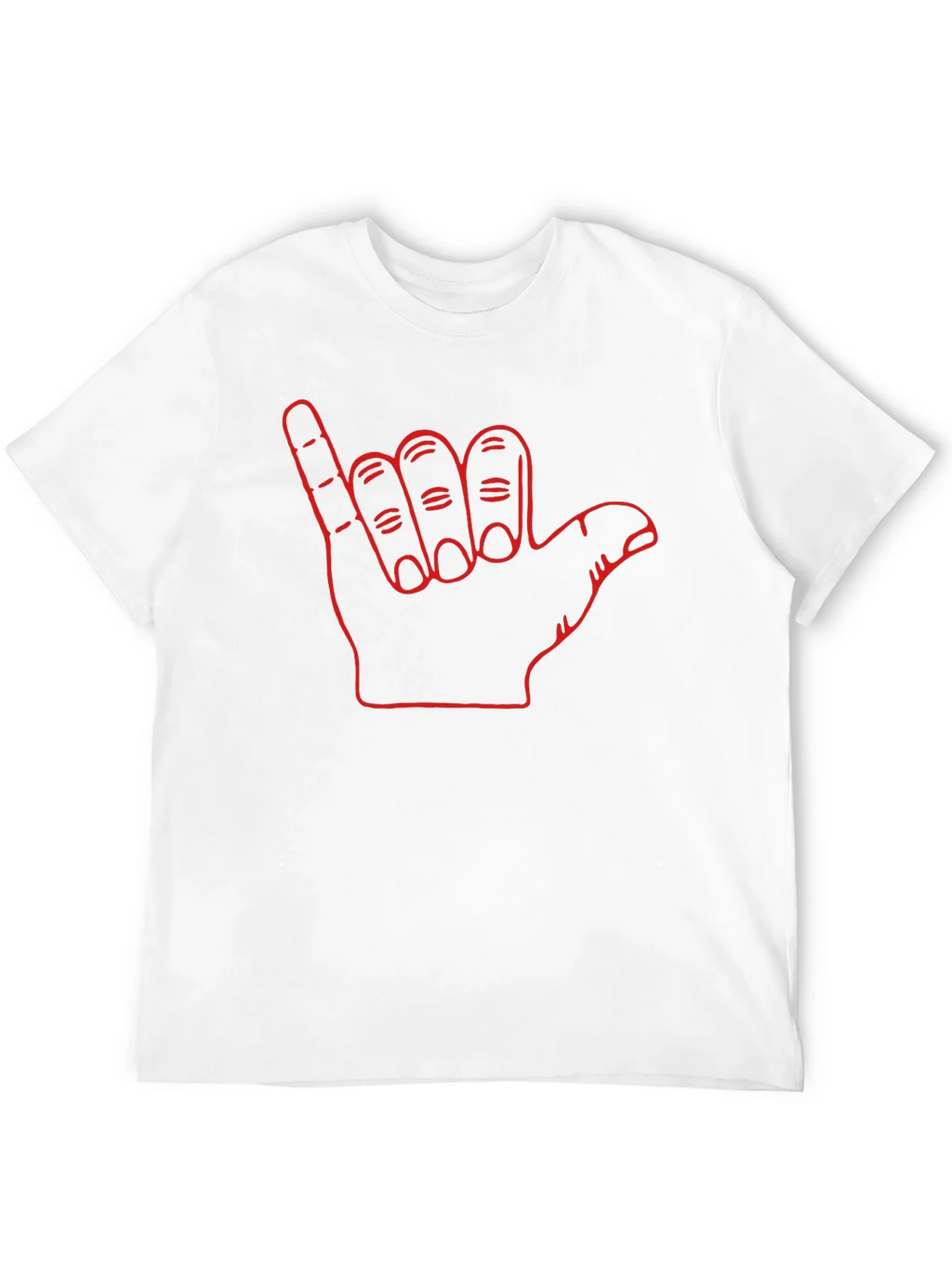 Hang Loose Shaka Sign Graphic Tee product image 11