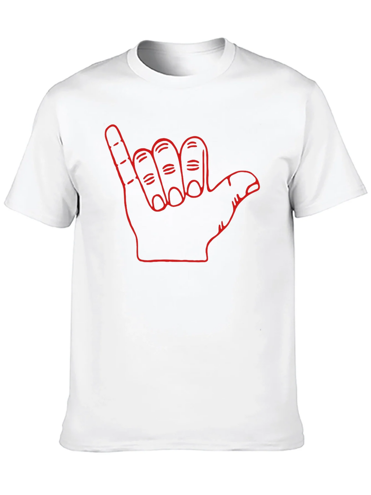 Hang Loose Shaka Sign Graphic Tee product image 9