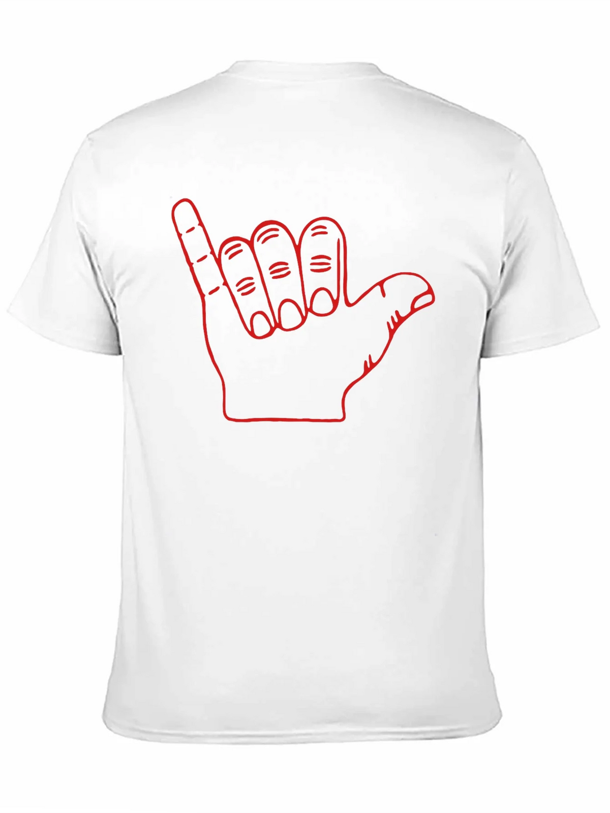 Hang Loose Shaka Sign Graphic Tee product image 10