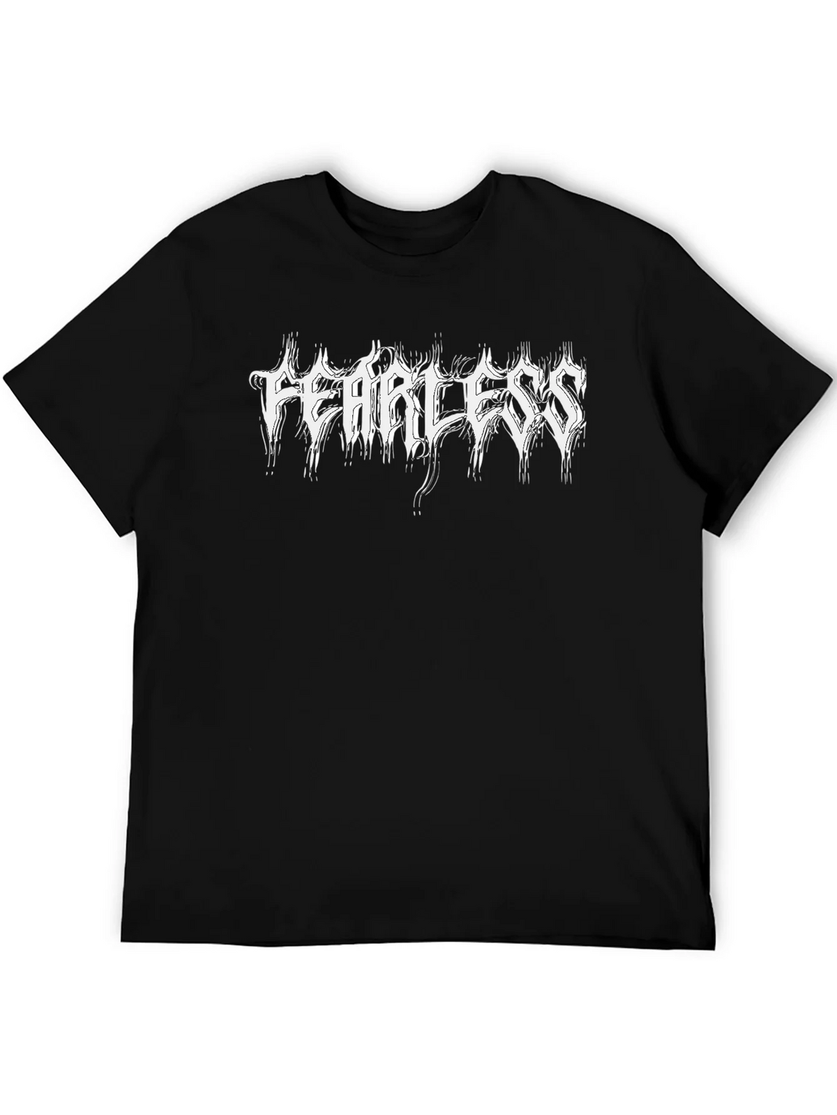 Fearless Graphic Tee - Black Metal Style product image 5