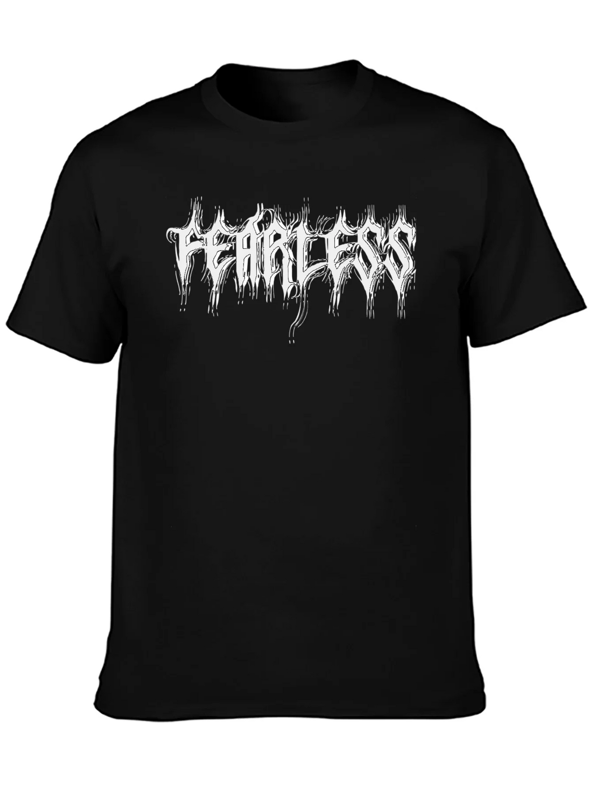 Fearless Graphic Tee - Black Metal Style product image 3