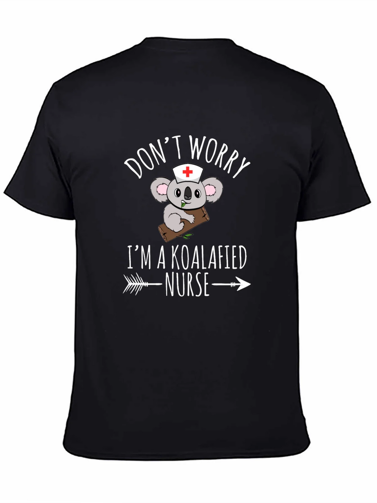 Koalafied Nurse T-Shirt - Funny Koala Bear Graphic Tee product image 4