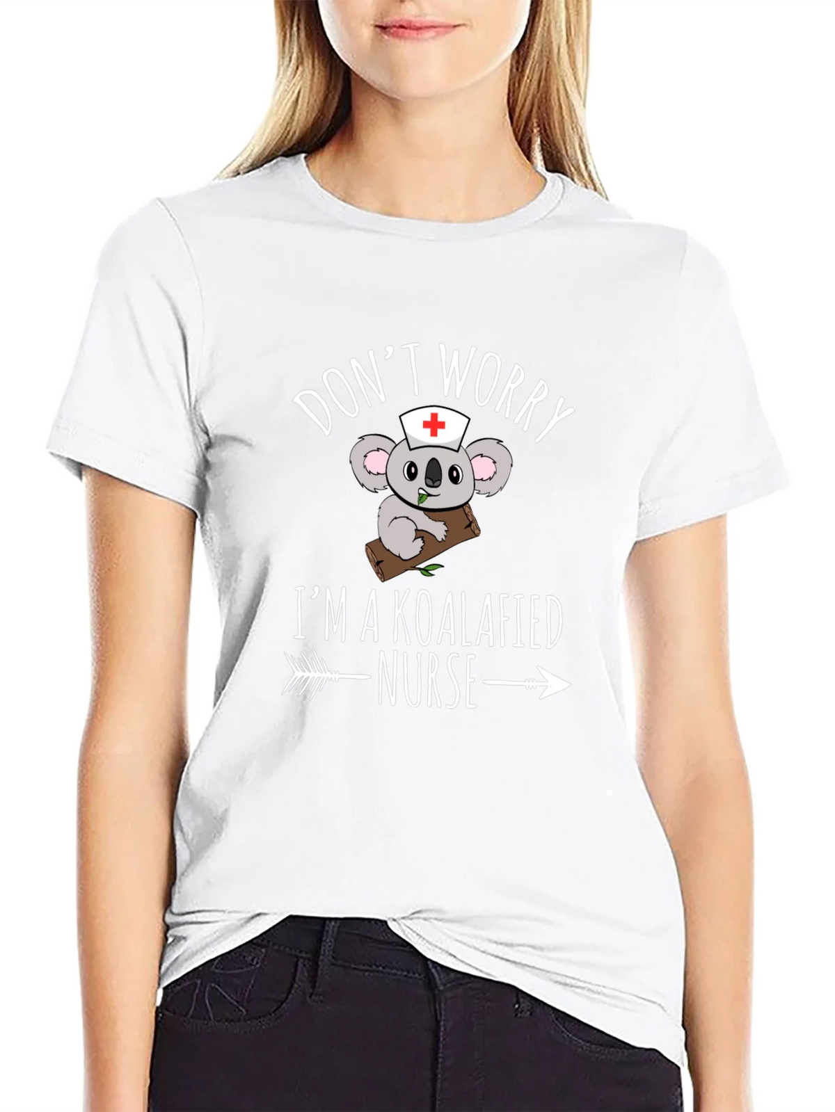 Koalafied Nurse T-Shirt - Funny Koala Bear Graphic Tee product image 8