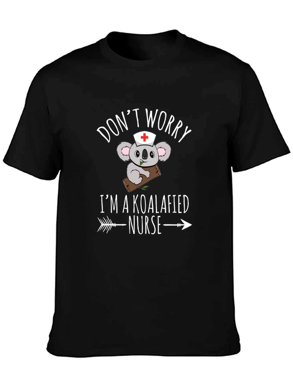Koalafied Nurse T-Shirt - Funny Koala Bear Graphic Tee product image 3