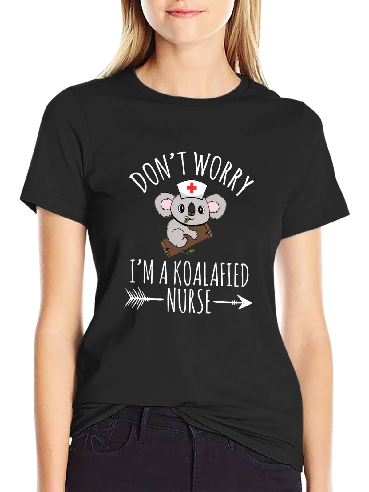 Koalafied Nurse T-Shirt - Funny Koala Bear Graphic Tee product image 2