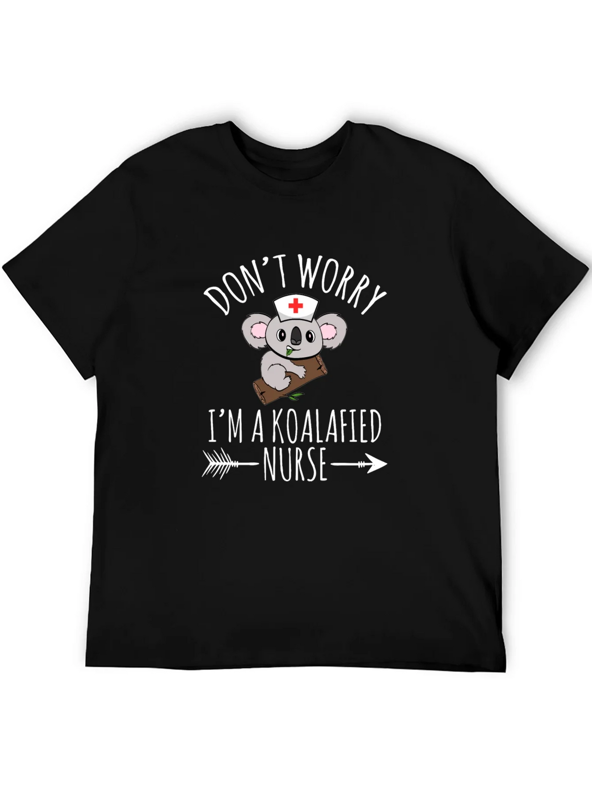 Koalafied Nurse T-Shirt - Funny Koala Bear Graphic Tee product image 5