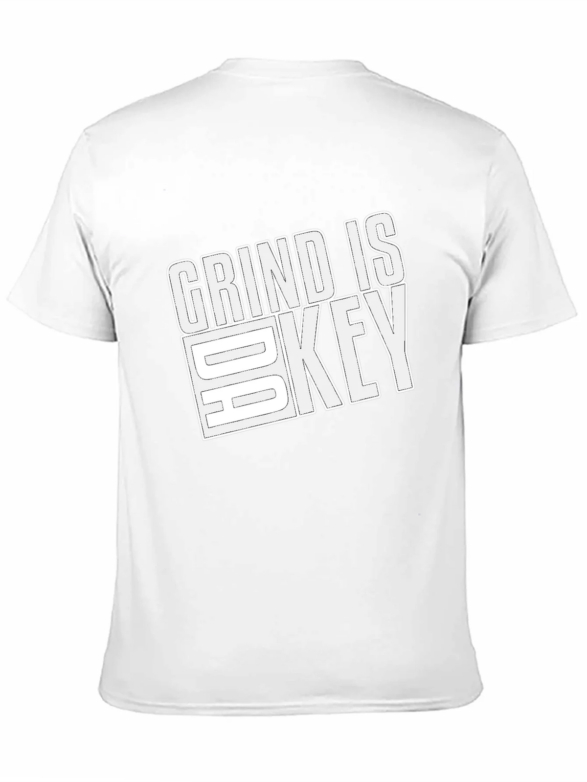 Grind is Key Black Graphic T-Shirt product image 10