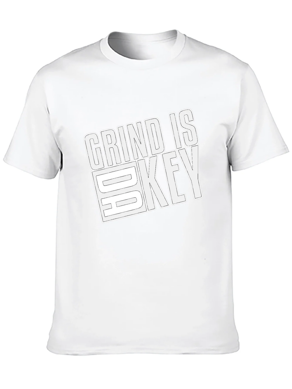 Grind is Key Black Graphic T-Shirt product image 9