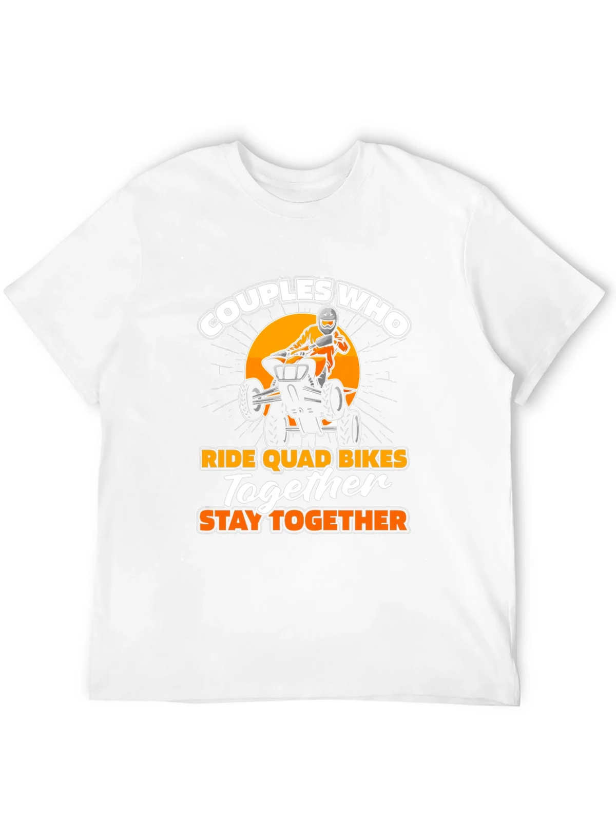 Couples Who Ride Quad Bikes T-Shirt product image 11