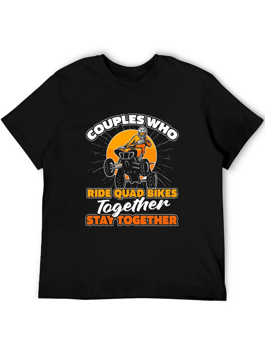 Couples Who Ride Quad Bikes T-Shirt product image 5