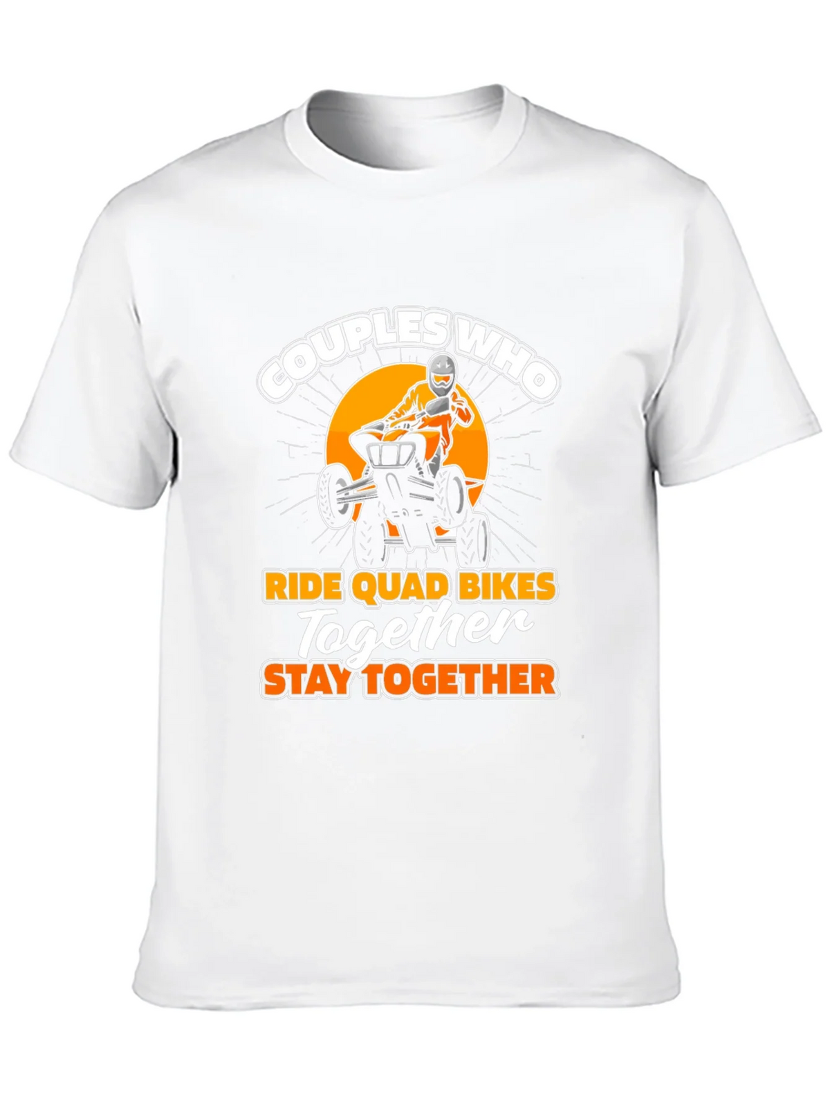 Couples Who Ride Quad Bikes T-Shirt product image 9